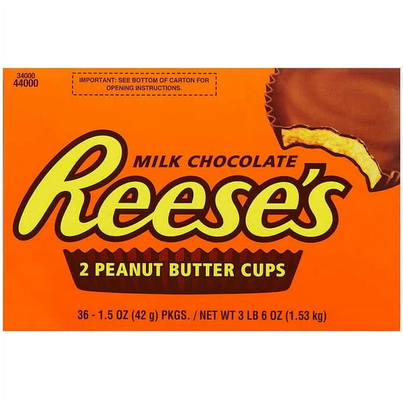 Reeses Peanut Butter Cups (1.5 Ounce, 36 Count) Packaging May Vary