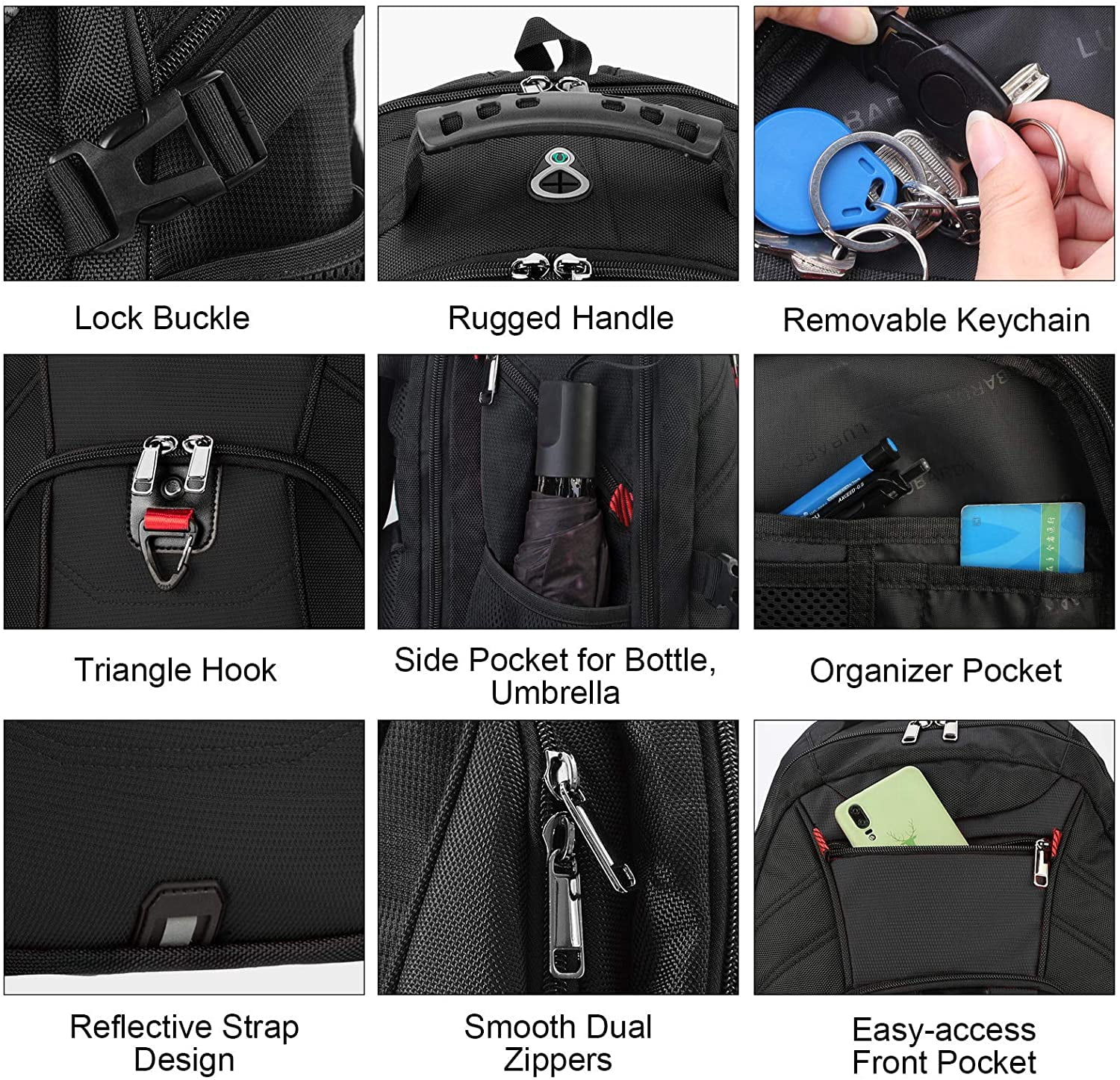 17 in laptop large backpacks Kipling Seoul Extra Large 17