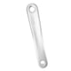 thumbnail image 4 of Aigend Brazo de manivela de Bicicleta Accesorio de Repuesto de Brazo de manivela de Cadena única de aleación de Aluminio de Bicicleta de 170 mm(Plata-2), 4 of 5