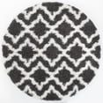 thumbnail image 1 of Ladole Rugs Dark Grey White Indoor Solid Plain Shag Soft Area Rug Mat Carpet Runner for Living Bed room Entry way Patio Small Medium Large Non Slip Skid Size 3x5. 4x6 5 x 8 7 x 10 9 by 12 11 feet ft, 1 of 4