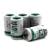 SAFT 1/2AA Lithium Battery LS14250 Volt 3.6 (5-Pack)