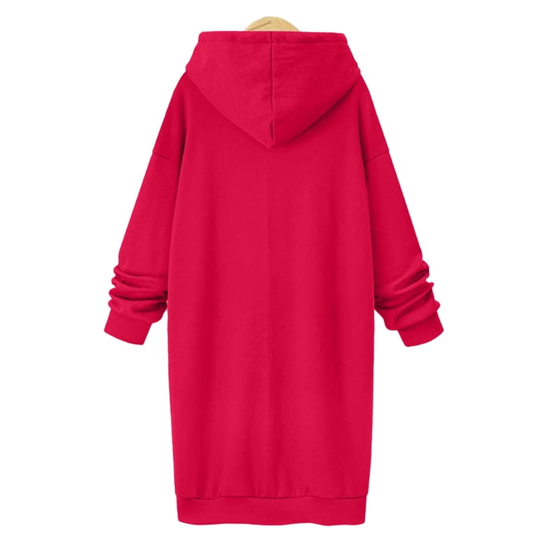 open lace back dress EMBELLISHED OVERSIZED HOODIE DRESS