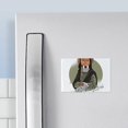 thumbnail image 3 of CafePress - Mona Lisa Dog Magnets - Rectangle Magnet, 2"x3" Refrigerator Magnet, 3 of 3