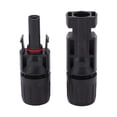 thumbnail image 1 of Conector de cable del panel Solar, Baja Resistencia de ContactO 12pcs Conector Solar Fotovoltaico PPO IP67 PINS DE COBRE ESTATOADO ENCORDADO CONLAVA PARA LA Industria, 1 of 7