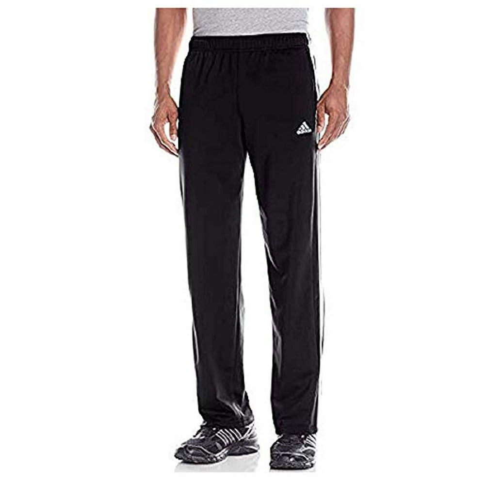 Adidas Adidas Mens Pants White Stripe Game Day Athletic (Black/White