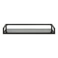 thumbnail image 3 of Kate And Laurel Metal Floating Shelf, 24 In x 8 In, Black, 3 of 6