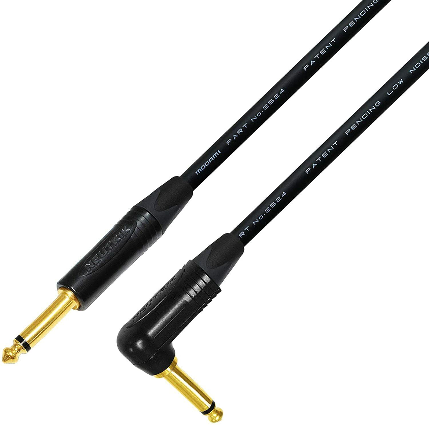 3 Foot - Mogami 2524- Guitar Bass Instrument Cable Genuine Neutrik connectors