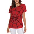 thumbnail image 1 of Spider-Man Women's Crew Neck Short Sleeve T-Shirt, 1 of 7