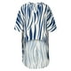 thumbnail image 4 of Blusas de gasa con cuello en V para mujer, blusas sueltas informales de verano de manga corta con alas de murciélago Fridja  zx3226, 4 of 8