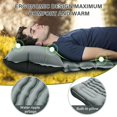 thumbnail image 2 of Camping Sleeping Pad, Ultralight Camping Mat with Pillow Built-in Foot Pump Inflatable Sleeping Pads Compact for Camping Backpacking Hiking Traveling Tent, 2 of 7