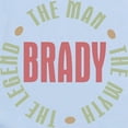 thumbnail image 2 of CafePress - Brady Man Myth Legend Infant Bodysuit - Baby Light Bodysuit, Size Newborn - 24 Months, 2 of 4