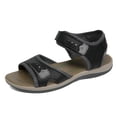 thumbnail image 2 of Cuña Moda Antideslizante Casual Tallas grandes Señoras Sandalias con punta abierta Wmkox8yii nm10559, 2 of 8