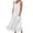 *2-White, variant on VBVC Women's V-Neck Cotton-Linen Maxi Dress,Summer Sleeveless Beach Dress For Women,Ladies Ruffle Hem Dress with Pockets,White,S-2XL