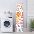 thumbnail image 3 of HELLHERO Ironing Board Cover Hook and Loop Stretch Fit Easy to Install Colorful Leopard Print Pattern Washable 15"x54"(Not Heat Resistant), 3 of 5