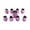 B, variant on Binwennn Stainless Steel Vegetable Animal Cartoon Home Fruit Flower Cutter 9 Piece Set Easy To Become A Small Secret ! Stainless Steel 8x8 Baking Pan Small Loaf Pans for Air Fryer Small Heart Shaped
