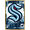 Gold Framed Version, variant on NHL Seattle Kraken - Maximalist Logo 23 Wall Poster, 22.375" x 34"