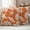 Orange, variant on Coral Pink Starfish Coastal Outdoor Waterproof Pillow Covers, Shell Summer Beach Nautical Decorative Rectangle Throw Pillowcase Sofa Cushion Sham for Patio/Couch/Chair, 20"x12" 2 Pack