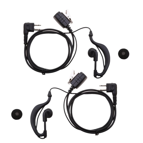 Auricular de Radio Bidireccional CUTICAT 2 Unids Micrófono