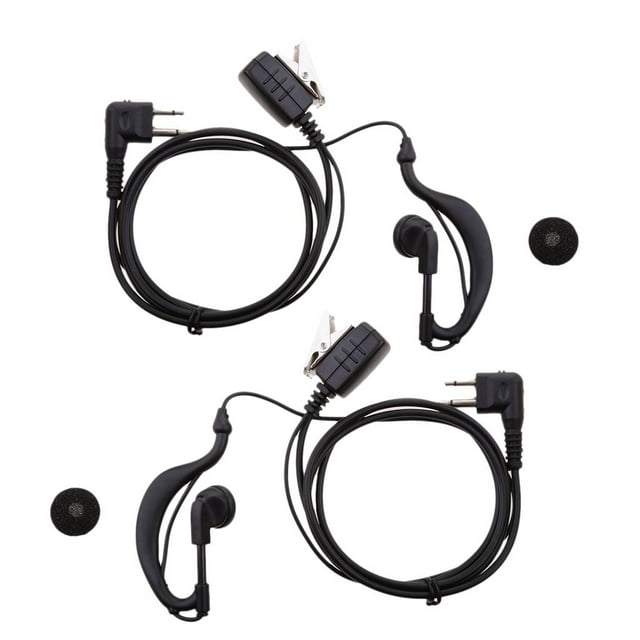 Auricular de Radio Bidireccional CUTICAT 2 Unids Micrófono