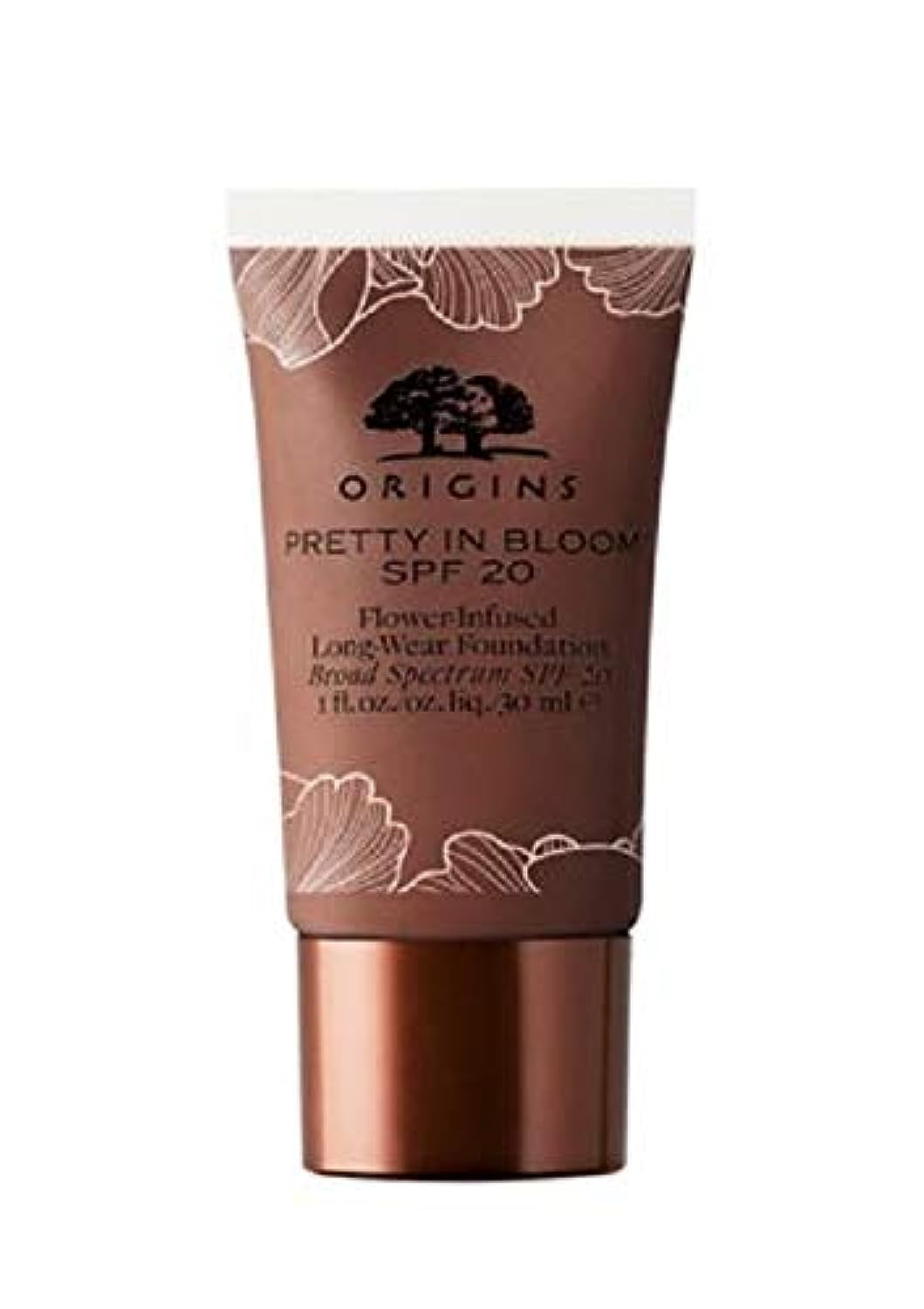 ORIGINS FOUNDATION 1.0 OZ VERY DEEP COOL ORIGINS/PRETTY IN BLOOM FLOWER-INFUSED LONGWEAR FOUNDATION (710) 1.0 OZ VERY DEEP W/COOL NEUTRAL UNDER