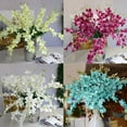 thumbnail image 6 of Mdesiwst 1Pc Artificial Fake Orchid Flower Plant Home Office Wedding Party Decor Ornament, 6 of 9