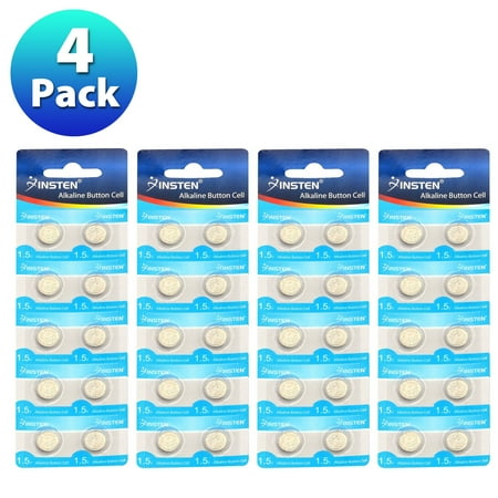 G10 Camcorder Battery - (Pack of 40pcs) 1.5V AG10 Alkaline Battery Button Coin Cell Watch Battery SR1130W SR54 SR1130 SB-BU 280-15 M V389 D389 626 S1131E 389 GP389 AG10 AG-10 389 189 L1131 G10 V10GA LR1130 GP189 by Insten