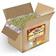 Rani Green Peas Whole, Dried (Marrowfat Peas, Vatana, Matar) 400oz (25lbs) 11.36kg Bulk Box ~ Used to make Mushy Peas | All Natural | Vegan | Gluten Friendly | Product of USA
