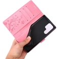 thumbnail image 6 of Compatible with Samsung Galaxy S22 Ultra Case Glitter with Card Holder Flip Wallet Phone Case for Women Crystal Butterfly Shockproof Protective Case for Samsung Galaxy S22 Ultra,Pink GY, 6 of 12