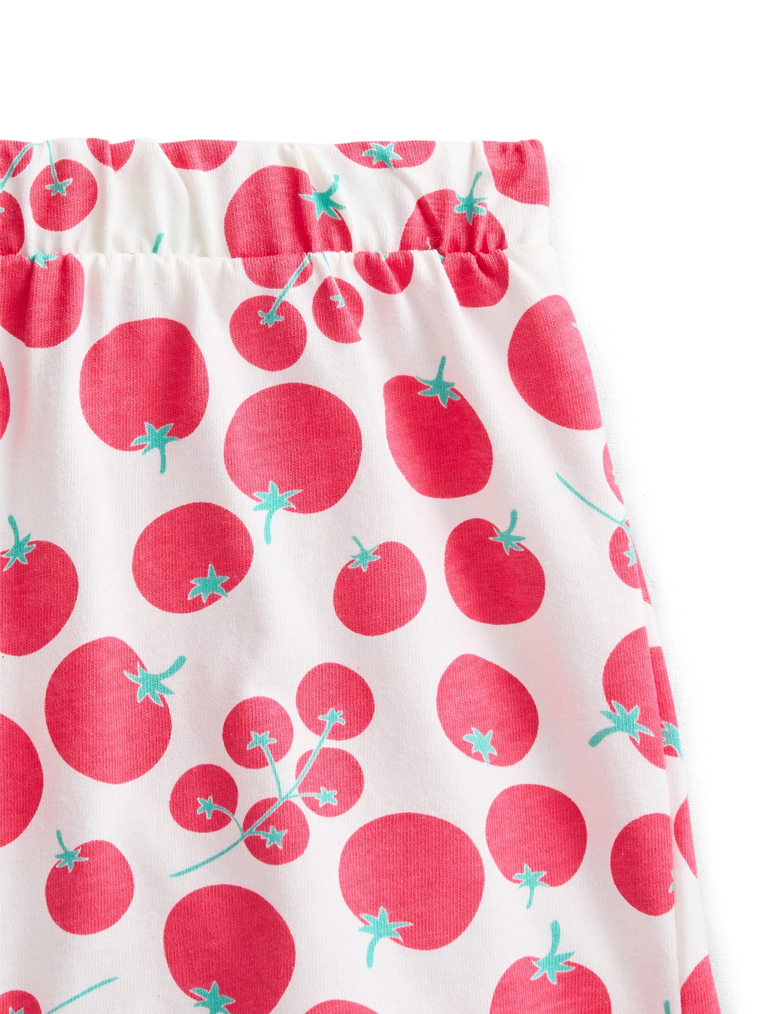 Wonder Nation Toddler Girls Ribbed Tank Top and Shorts 2-Piece Set, Sizes 12M–5T
