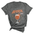 thumbnail image 3 of Womens Oversized Workout Tshirts Aperol Spritz Graphic Short Sleeve T Shirt Casual Summer Tee Stylish Comfortable Top Y2K Blouse Tops S-3XL, 3 of 3