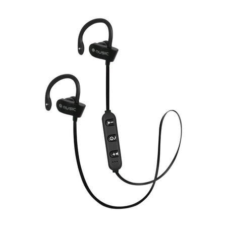 Cyber and Monday Deals 2023 Electronics Deals Bluetooth Headphones Wireless Earbuds Bluetooth 4.2 Sports Earphones With Microphone For Calls Black