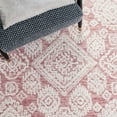 thumbnail image 6 of SAFAVIEH Metro Riley Medallion Area Rug, Dark Pink/Ivory, 5' x 8', 6 of 8