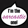 thumbnail image 3 of CafePress - Im_The_Sarcastic Dark T Shirt - Men's Classic Graphic Cotton T-Shirt, 3 of 4
