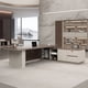 thumbnail image 5 of Luxury Executive Office Desk Drawers Writing Workbench Modern Office Desk Reception Scrivania Con Cassetti Home Furniture My Lux Decor Round, 5 of 11