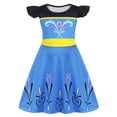 thumbnail image 5 of Benylion Girls Princess Dresses Halloween Costume Birthday Party Dress up Cosplay Outfits Role Play Clothes Whit Wig for 3-4 Years, 5 of 7