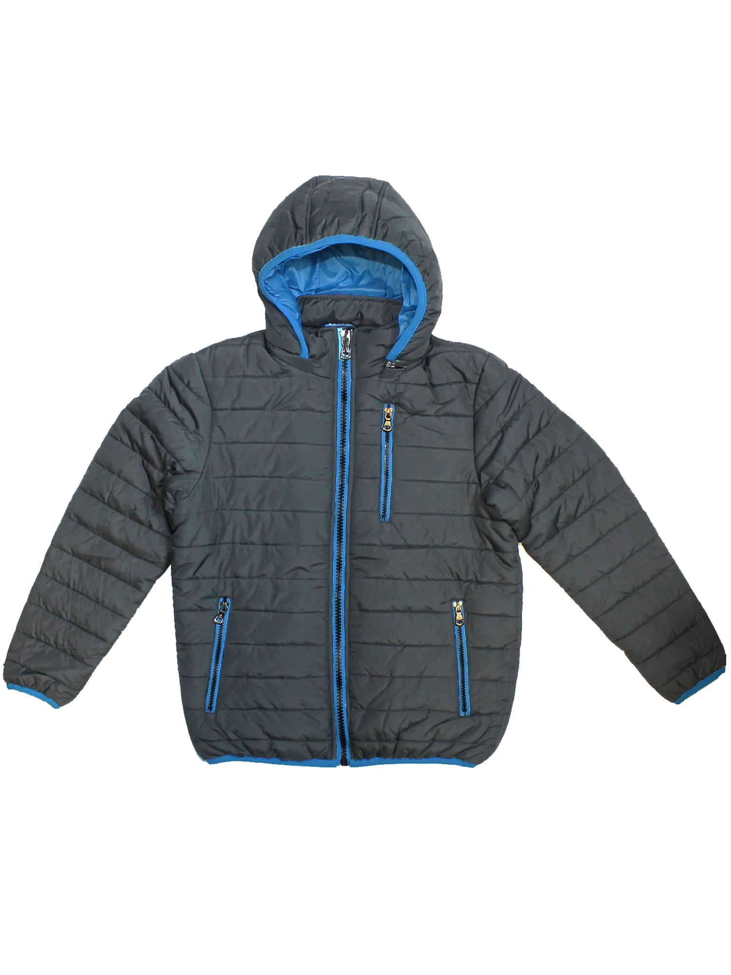 Boy's Heavyweight Puffer Jacket With Detachable Hood | Walmart Canada