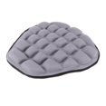 thumbnail image 2 of Langgg Motorcycle Bikes 3D Seat Cushion Pressure Relief Universal for Cruiser Grey, 2 of 9