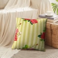 thumbnail image 4 of LALILO Throw Pillow Covers Floral Rose Accent Art Artwork Cushion Cover 18" x 18", 2 Pack, 4 of 6