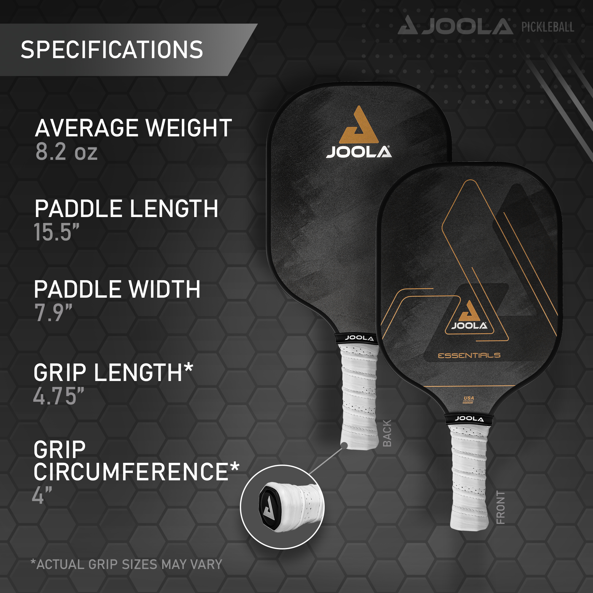 JOOLA Essentials Pickleball Paddle, Fiberglass photo 4