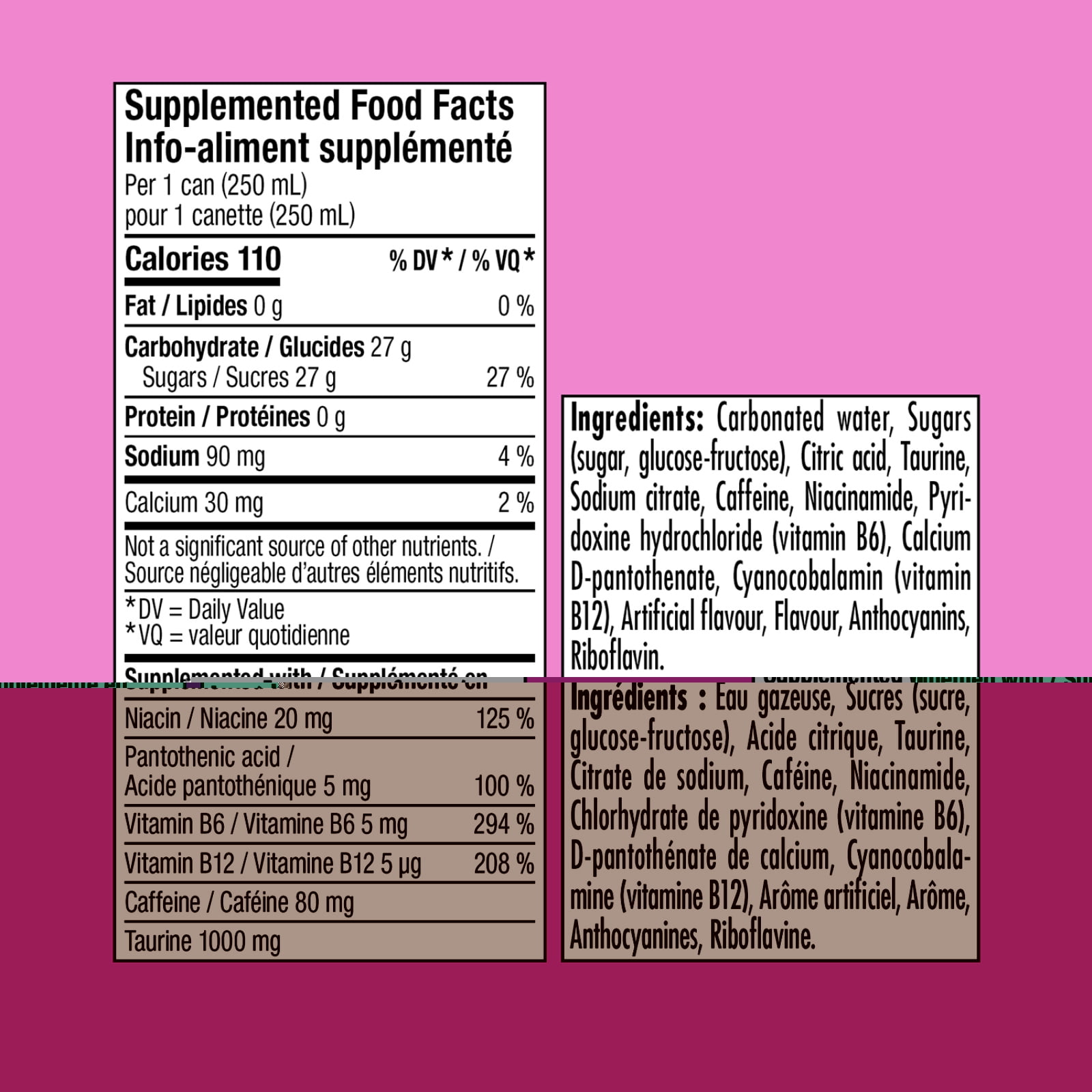 Red Bull Pink Edition 250ML, Red Bull Pink Edition 250ML