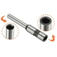 thumbnail image 3 of Uxcell 7mm Straight Shank Hollow Bit Tool Paper Punch Drill for Hole Puncher 2 Pack, 3 of 6