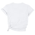 thumbnail image 4 of WEIWEN Christmas In July Tops for Women Trendy 2026 Funny Melting Snowman Surfer Beach T Shirts Womens Summer Outfits Holiday Short Sleeve Graphic Tees White, S, 4 of 5