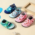 thumbnail image 6 of Kids Water Shoes Hook and Loop Closure Girls Boys Quick Dry Barefoot Walking Aqua Socks Non-Slip for Beach Swim Walking, 6 of 7