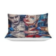 Harley Quinn Joker 3 Pieces Bedding Sets Comfortable Soft Comforter