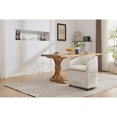 thumbnail image 6 of Chenille and Wood Frame - 360° Movement - Indoor Dining Spaces - Easy Placement, 6 of 6