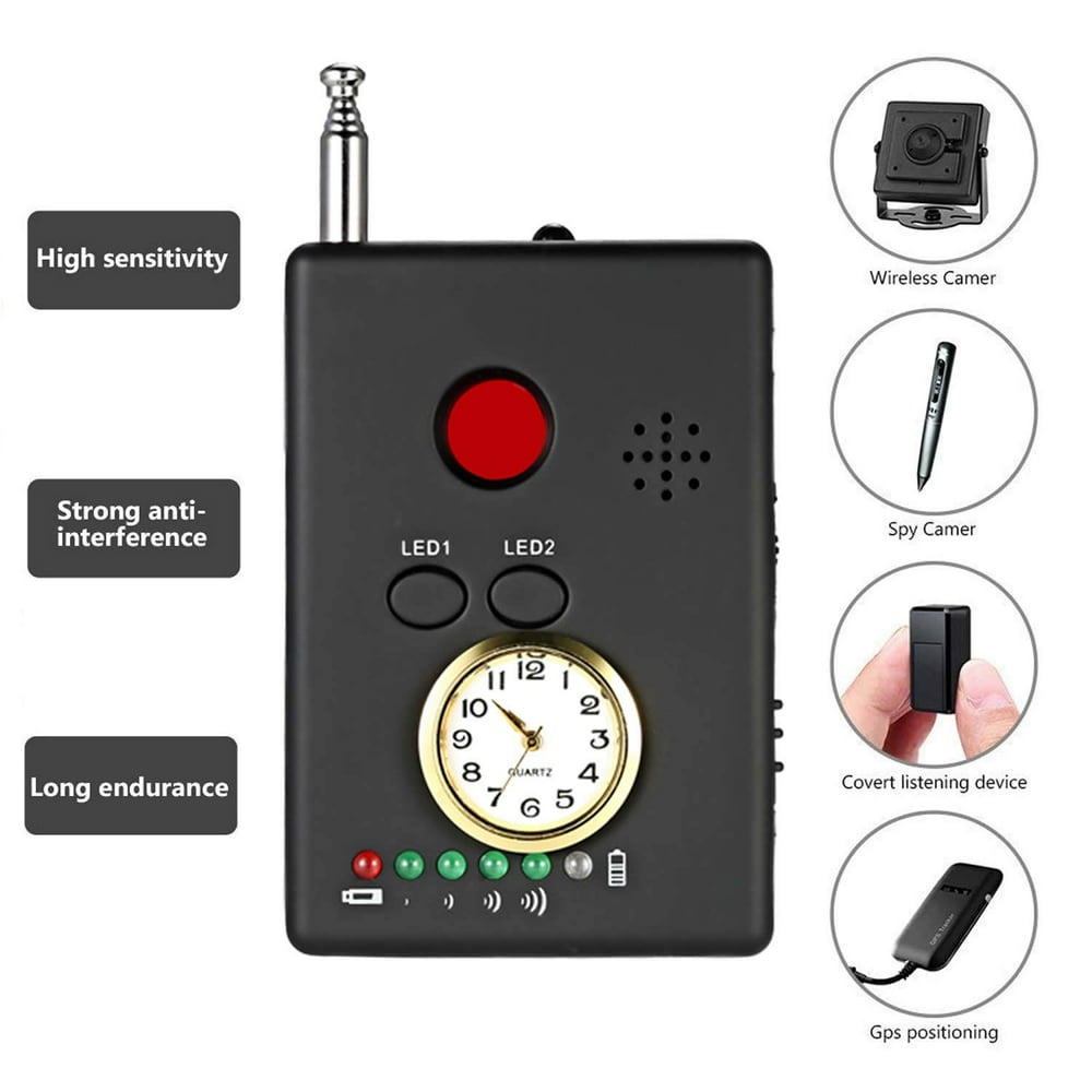 GLiving Signal Detector GPS Signal Detector Bug Camera Wireless