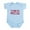 Sky Blue, variant on CafePress - Warrior Princess Infant Bodysuit - Baby Light Bodysuit, Size Newborn - 24 Months