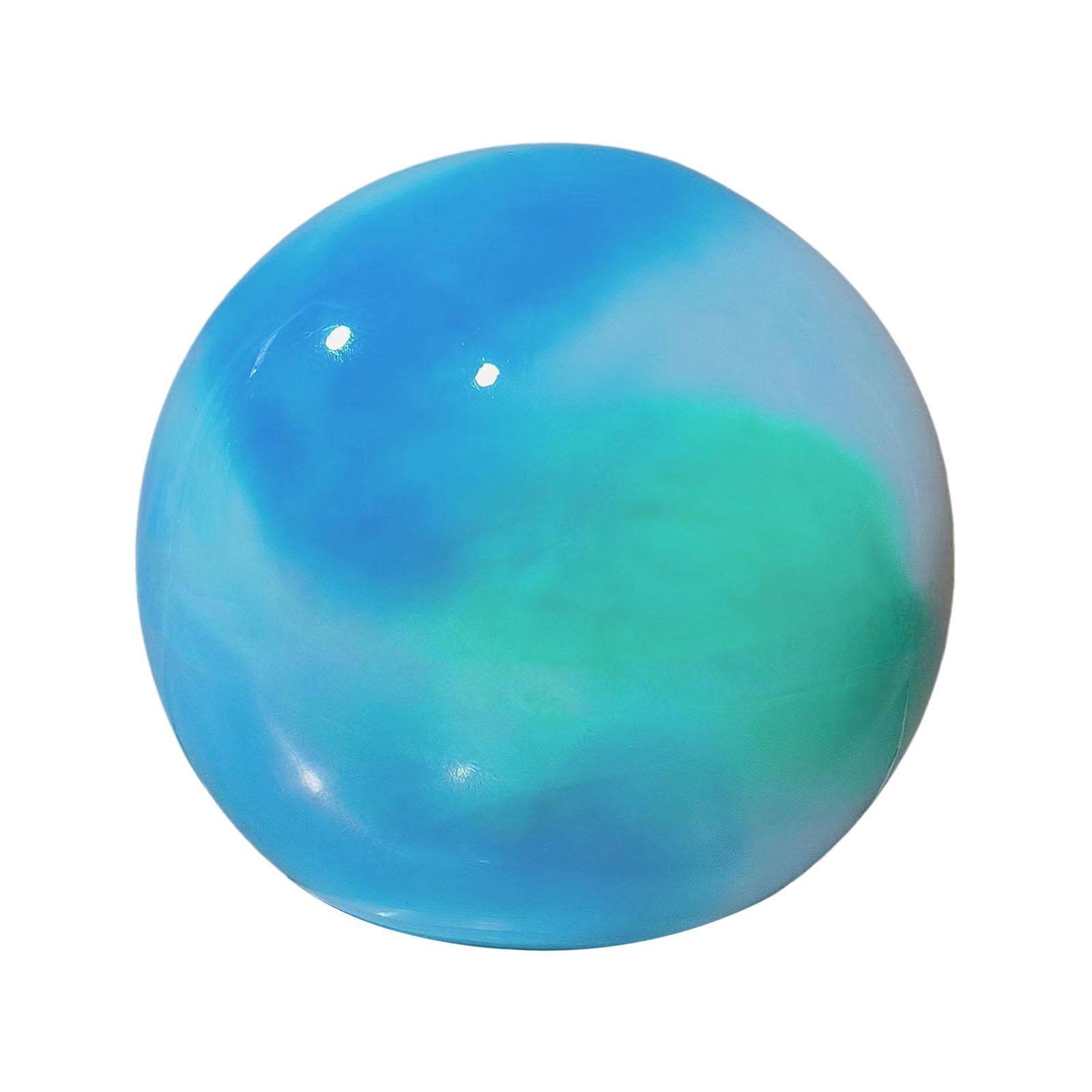 harayaa Fitness Ball 18cm PVC Rhythmic Gymnastic Ball Dance Practice Inflatable Exercise Sea Blue