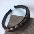 thumbnail image 2 of CHOK Bandeau Dur Tressé pour Cheveux pour Femmes - Pièce de Mode Perruques Fraîches Rétro Tresses Épingle à Cheveux Deux Brins, 2 of 6