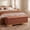 Rust, variant on Christopher Knight Home 50.2" Upholstered Storage Bench, Lift-Top Ottoman, Oatmeal